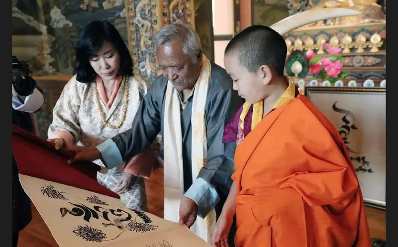 Gift to Bhutan's Spiritual Legacy